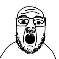 glasses mustache open_mouth stubble variant:eisenhower // 500x500 // 17.1KB