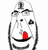 animated artist:sectionalism bbc black_lives_matter blond blood blue_eyes bonnie_taylor bouncing bruise bullet chainsaw clothes dead facial_mark firearm forehead_mark george_floyd glasses gun gunshot holding_gun holding_object holding_out_for_a_hero holding_pistol holding_severed_head hugging linux meta:ai_generated nazism open_mouth pistol punisher_face queen_of_spades rainbow_flag raised_fist_(symbol) rope saints_row schutzstaffel severed_head smv sonnenrad sound stubble swastika tranny trend:aryan variant:bernd variant:cobson variant:impish_soyak_ears video vril weapon // 720x742, 52.3s // 12.6MB