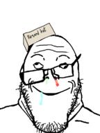 clothes downs_syndrome drool hat meta:not_oc mucus retard retarded subvariant:downplier subvariant:retardplier variant:markiplier_soyjak // 600x800 // 82.7KB