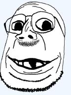 aliased deformed glasses mustache smile soyjak stubble subvariant:emmanuel subvariant:emmanuel_richardson subvariant:wholesome_soyjak template transparent_background variant:gapejak // 600x800 // 18.8KB