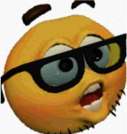 3d emoticon emotiguy glasses meta:barely_a_soyjak model open_mouth stubble surprised variant:unknown yellow_skin // 1025x1080 // 284.0KB