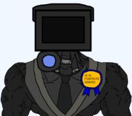 award black_coat black_tie camera grey_shirt muscles plungerman robot skibidi_toilet subvariant:chudjak_front subvariant:muscular_chud text variant:chudjak // 1059x929 // 42.9KB