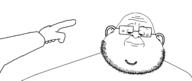 big_jack_horner closed_mouth ear eyebrows eyelids glasses hand pointing puss_in_boots smug stubble variant:unknown // 2559x1077 // 52.0KB