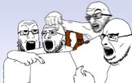 glasses multiple_soyjaks pointing quran sign soyjak squirrel stubble subvariant:feralsquirrel variant:cobson variant:feraljak variant:gapejak variant:markiplier_soyjak // 795x500 // 24.3KB