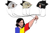 3soyjaks air_inflation arm balloon beard black_skin clothes donald_trump flag glasses hair hand holding_object inflation_fetish kanye_west leg meta:pornographic_content mexican_twink necktie romania romanian_schizo shoe soyjak stubble suit tshirt variant:cobson variant:markiplier_soyjak white_skin yellow_hair // 4058x2727 // 499.7KB