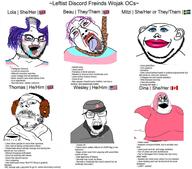 angry bloodshot_eyes brainlet canada canadian cap clothes comfy country crazed crying daddy's_girl deformed discord drool ear earmuffs eyelashes fat female flag flag:canada flag:sweden flag:united_kingdom flag:united_states fume glasses hair hanging hat headphones kolyma looking_down makeup mug multiple_soyjaks mustache necklace noose oc open_mouth pink_hair pronouns purple_hair rope scarf soyjak squirrel star stubble subvariant:crazed_troonjak subvariant:feralsquirrel subvariant:soyak_(crazed) suicide sweden text thick_eyebrows tongue tranny united_kingdom united_states variant:bernd variant:et variant:feraljak variant:gapejak variant:impish_soyak_ears variant:soyak winter yellow_teeth // 953x838 // 605.2KB