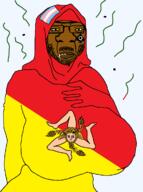 braphog breasts female hijab islam italy mudslime oh_my_god_she_is_so_attractive ohio sicily soyjak subvariant:chudplier woman // 891x1200 // 99.3KB
