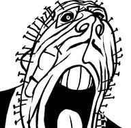 Subvariant:Sidhead black_and_white hell_priest hellraiser pinhead pinhead_(hellraiser) variant:sidjak // 1195x1170 // 98.9KB
