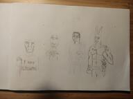 angry arm beard buff closed_mouth fist glasses hand hanging heart holding_object i_hate multiple_soyjaks punisher_face redraw rope soyjak stubble subvariant:feralsquirrel subvariant:science_lover subvariant:wholesome_soyjak text traditional_media trend:squirreljakking variant:bernd variant:chudjak variant:feraljak variant:gapejak variant:markiplier_soyjak // 4000x3000 // 1.9MB