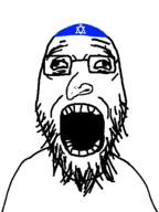 big_head big_mouth big_nose clothes gape glasses hat jewish_nose jewish_star jews judaism kai_cenat kaicenat kike kippah nuvariant nuvariants star_of_david stubble template variant:kai_cenat wrinkles // 398x529 // 5.4KB