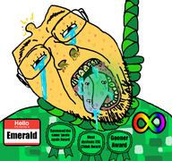 acne asian autism bad_breath bad_teeth chinkmutt copypasta crying drool dyslexia emerald emerald_(namefag) esl flies gooner meta:namefags minecraft name_tag tiny_brain variant:bernd yellow_skin // 768x719 // 192.9KB
