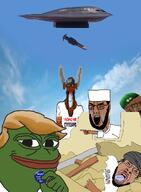 TRUMP_IS_YOUR_PRESIDENT ack amphibian b2_bomber background brown_skin crying donald_trump frog i_hate iran iranigger islam moab muslims nas:pepe pepe pepe_the_frog pointing red_eyes smoke tongue variant:bernd variant:chudjak variant:markiplier_soyjak variant:soyak // 800x1093 // 634.2KB