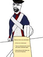 1776 arm closed_mouth clothes constitution glasses hand hat history revolutionary_war smile stubble text tricorn united_states variant:bartender // 1536x2048 // 181.4KB