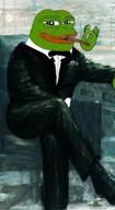 amphibian artificial_intelligence classical_art_parody classy frog nas:pepe nusoicaca pepe pepe_the_frog smoking talking // 704x1280, 10.1s // 6.6MB