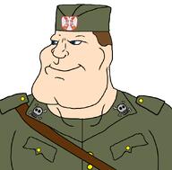 aryan blue_eyes brown_hair buff chad clothes grin hat meta:GET military military_uniform muscles serbia skeleton skull smile subvariant:mexiaryan variant:meximutt white_skin // 886x872 // 61.8KB
