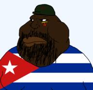 beard black_skin communism cuba david_star fidel_castro fidel_nigger flag:cuba hammer_and_penis judaism kike nigge nigger pedophile shitskin subhuman variant:meximutt // 888x849 // 99.9KB