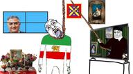 2soyjaks Ayatollah_Khomeini beard bloodshot_eyes choke_hold crying flag:iran_(1964) glasses headlock iran islam mullah murder open_mouth pahlavi strangling subvariant:chudjak_front subvariant:muscular_chud the_weak_should_fear_the_strong tongue variant:bernd variant:chudjak // 3840x2151 // 1.8MB
