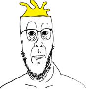 closed_mouth glasses rubber stubble variant:cobbert yellow // 518x565 // 14.5KB