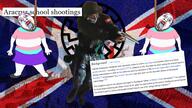 2022 2soyjaks accelerationism ack aracruz aracruz_school_shootings arm armband aryan bloodshot_eyes brazil bucket bucket_hat camouflage choltes clothes crying dead emblem espírito_santo flag flag:aracruz flag:nazi_germany full_body gabriel_rodrigues_castiglioni glasses gun gunman hair hand hanging hat helmet hyperborea jacket leg mask meta:tagme middle_school mustache national_socialism nazi_germany nazism neo-nazi neo_nazism neonazi noise open_mouth painting purple_hair rope school school_shooter school_shooting shoe shoulder skirt skull skull_mask snow sonnenrad soyjak stick stubble suicide swastika terrorgram tongue tower tranny tshirt variant:bernd vhs weapon wikipedia yellow_teeth // 2560x1440 // 6.1MB