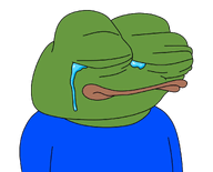 amphibian animal blue_shirt closed_eyes closed_mouth clothes crying frog green_skin lips nas:pepe pepe pepe_the_frog subnas:apu transparent_background // 1080x872 // 268.0KB