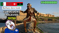 ack algeria barbary barbary_slave_trade dance european european_union flag:algeria flag:european_union flag:libya flag:morocco flag:transgender_pride_flag flag:tunisia hanged libya morocco music north_africa open_mouth pirate slave troon tunisia variant:bernd video // 1920x1080, 16.9s // 14.5MB