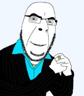 angry blue_shirt business clothes diamond drugs gem glasses gold looking_at_you necklace rich ring scarface smile suit tony_montana variant:cobson // 1047x1200 // 74.9KB