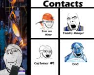 contacts foundry gem_skin iron iron_manufacturer_(user) miner variant:cobson variant:feraljak variant:gapejak variant:soyak // 1000x799 // 619.6KB