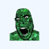 bald emerald gem_skin glasses green_skin open_mouth stubble variant:cobson // 1200x1200 // 716.5KB