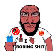 2soyjaks 4chan adhd angry arm badge balding beard boring closed_mouth fish fist glasses goldfish good_boy hair hand heart i_love netflix punisher_face red_skin reddit smile stubble subvariant:science_lover text tiktok variant:gapejak variant:markiplier_soyjak youtube // 1017x934 // 481.5KB