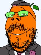 barneyfag beard closed_mouth clothes don_turtelli froot glasses orange_skin smile teenage_mutant_ninja_turtles variant:gapejak // 600x800 // 27.0KB