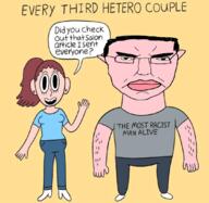 closed_mouth glasses pink_skin text variant:chudjak // 1080x1052 // 754.5KB