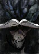 book dark disco_elysium drawn_background raised_eyebrow variant:smugjak video_game // 1080x1499 // 1.0MB