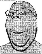 activity brain_teaser challenge children childrens draw fun game glasses maze nusoycaca stubble subvariant:wholesome_soyjak variant:gapejak wholesome // 566x724 // 116.9KB