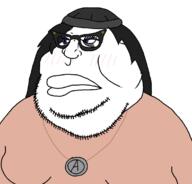 angry glasses soy soyjak soylent variant:meximutt variant:soytan // 1130x1080 // 148.1KB