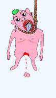 blood crying ear earring female_genital_mutilation frankenpenis ftm full_body genital_mutilation green_hair hanging manlet masectomy_scars naked nipple open_mouth penis piss pooner rope scar self_harm severed_penis short smile soyjak stitches stubble suicide surgery template tongue tranny variant:bernd yellow_teeth // 1375x2392 // 508.9KB