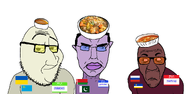 beefsoup_(user) blue_glasses closed_mouth flag:belarus flag:buryatia flag:crimean_tatar flag:pakistan flag:russia flag:ukraine meta:namefags name_tag orange_glasses series:nonexistant_namefags soup stew subvariant:pol_face tired variant:el_perro_rabioso variant:smugjak yellow_glasses // 2796x1374 // 248.3KB