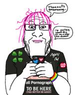 4chan artist:soyia_agent faggot gay neutral pedophile tcc tranny transheart twitter variant:markiplier_soyjak // 977x1240 // 196.1KB