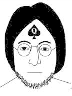 eyebrows forehead_lines glasses hair mouth_closed nose queen_of_spades soyjak spade stubble variant:lennonjak // 144x192 // 23.1KB