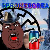 badlandschugs black_skin fedora glasses holding_object hyperborea open_mouth sproke sprokeborea variant:chugsjak // 4096x4096 // 11.1MB