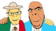 blue_eyes brown_skin country flag friendship glasses green_eyes guatemala happy mexico no_more_brother_wars variant:cobson variant:feraljak // 1280x720 // 235.5KB