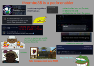 amphibian bapepe frog jartypedo map_(pedophile) nas:pepe pedo_award pedophile pepe_the_frog shroom shroomcuck soyjak_forum soyjakkers steam subvariant:chudplier thrembo88_(namefag) variant:brandon // 3508x2480 // 2.8MB