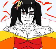 azur_lane black_skin fire glasses japan kimono musashitskins_lost subvariant:muscular_chud taihou taihou_won trend:aryan variant:chudjak // 1059x929 // 40.8KB