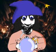 clothes female glasses hair orb pondering variant:soytan wizard // 518x481 // 352.0KB