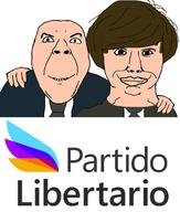 2soyjaks angry argentina brown_hair chud_troon_alliance closed_mouth clothes friendship hair javier_milei jose_luis_espert liberalism necktie politics smile soyjak suit text variant:bernd variant:chudjak white_skin // 608x714 // 139.3KB