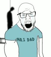 animated arm clothes coomer crying father glasses hanging masturbation mustache sad silhouette soyjak stubble suicide text tragedyjakking tshirt variant:feraljak // 639x715 // 61.7KB
