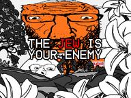 2soyjaks angry beard black_and_white clothes dawn developer eyebrows flower glasses grass hat jewish_nose jews jubille_(user) judaism kippah lips looking_at_you name_tag nature orange_skin plant smile star_of_david subvariant:wholesome_soyjak sun teeth text traced tree variant:gapejak variant:maxjak vein wrinkles // 1455x1080 // 731.6KB