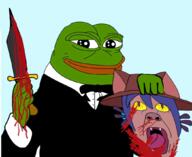 amphibian beheaded blood frog gore jimbo_(namefag) jimbo_repellant meta:namefags meta:tagme nas:pepe oneshot pepe pepe_the_frog // 1050x858 // 453.4KB