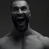 animated gigachad grey_skin meta:ai_generated nas:gigachad screaming