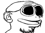 deformed distorted ear funny_face geg glasses happy kek lel lol soyjak stubble variant:blabberson // 249x182 // 19.2KB