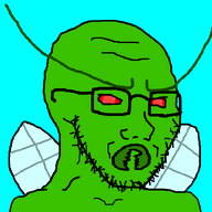 antennae bug glasses green_skin red_eyes subvariant:soyak_(irritated) variant:soyak wing // 806x804 // 21.8KB